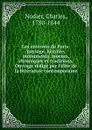 Les environs de Paris: paysage, histoire, monuments, moeurs, chroniques et traditions. Ouvrage redige par l.elite de la litterature contemporaine - Charles Nodier