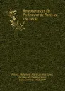 Remontrances du Parlement de Paris au 18e siecle. 1 - Jules Gustave Flammermont