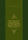 Bericht uber den I. Osterreichischen Musikpadagogischen Kongress . Wien, 20. bis 23. April 1911 - Gustav Mayer