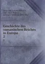 Geschichte des osmanischen Reiches in Europa. 2 - Johann Wilhelm Zinkeisen