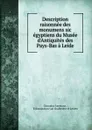 Description raisonnee des monumens sic egyptiens du Musee d.Antiquites des Pays-Bas a Leide - Conradus Leemans