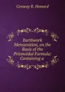 Earthwork Mensuration, on the Basis of the Prismoidal Formula: Containing a . - Conway R. Howard