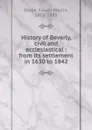 History of Beverly, civil and ecclesiastical : from its settlement in 1630 to 1842 - Edwin Martin Stone