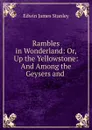 Rambles in Wonderland: Or, Up the Yellowstone: And Among the Geysers and . - Edwin James Stanley