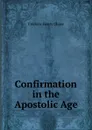 Confirmation in the Apostolic Age - Frederic Henry Chase