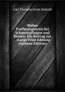 Wahre Parthenogenesis bei Schmetterlingen und Bienen: Ein Beitrag zur . (Large Print Edition) (German Edition) - Carl Theodor Ernst Siebold