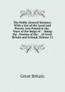 The Public General Statutes: With a List of the Local and Private Acts Passed in the . Years of the Reign of . : Being the . Session of the . . of Great Britain and Ireland, Volume 12 - Great Britain