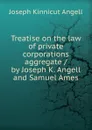Treatise on the law of private corporations aggregate / by Joseph K. Angell and Samuel Ames - Joseph Kinnicut Angell