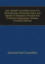 Ant. Iosephi Cavanilles Icones Et Descriptiones Plantarum Quae Aut Sponte In Hispania Crescunt Aut In Hortis Hospitantur, Volume 5 (Italian Edition) - Antonio José Cavanilles