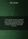 A Cuban Relief Measure As Opposed to an Absence of Any Relief to the Cubans in the Immediate Future and a Percentage Reduction of Federal Customs Or Othr Pro-Monopokly Measures - WL BASS