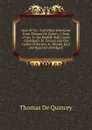Joan of Arc: And Other Selections from Thomas De Quincy. I. Joan of Arc. Ii. the English Mail Coach (Abridged). Iii. Levana and Our Ladies of Sorrow. Iv. Dinner, Real and Reputed (Abridged). - Thomas de Quincey