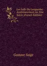 Les Juifs Du Languedoc Anterieurement Au Xive Siecle (French Edition) - Gustave Saige