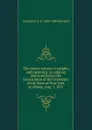 The metric system of weights and measures: an address delivered before the convocation of the University of the State of New York, at Albany, Aug. 1, 1871 - Frederick A. P. 1809-1889 Barnard