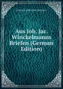 Aus Joh. Jac. Winckelmanns Briefen (German Edition) - Johann Joachim Winckelmann