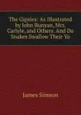 The Gipsies: As Illustrated by John Bunyan, Mrs. Carlyle, and Others. And Do Snakes Swallow Their Yo - James Simson