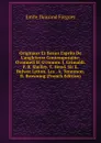 Originaux Et Beaux Esprits De L.angleterre Contemporaine: O.connell Et O.connor. J. Grimaldi. P. B. Shelley. T. Hood. Sir E. Bulwer Lytton. Les . A. Tennyson. R. Browning (French Edition) - Emile Daurand Forgues