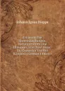 Erklarung Der Sinnestauschungen, Hallucinationen Und Illusionen Aller Funf Sinne: Bei Gesunden Und Bei Kranken . (German Edition) - Johann Ignaz Hoppe