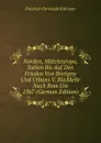 Norden, Mitteleuropa, Italien Bis Auf Den Frieden Von Bretigny Und Urbans V. Ruckkehr Nach Rom Um 1367 (German Edition) - Friedrich Christoph Schlosser