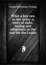 What a boy saw in the Army: a story of sight-seeing and adventure in the war for the Union - Jesse Bowman Young