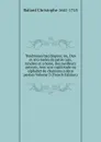 Tendresses bacchiques; ou, Duo et trio melez de petits airs, tendres et a boire, des meilleurs auteurs. Avec une capilotade ou alphabet de chansons a deux parties Volume 2 (French Edition) - Ballard Christophe 1641-1715