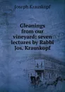 Gleanings from our vineyard: seven lectures by Rabbi Jos. Krauskopf - Joseph Krauskopf