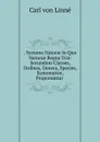 . Systema Naturae In Quo Naturae Regna Tria: Secundum Classes, Ordines, Genera, Species, Systematice, Proponuntur . - Carl von Linné