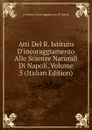 Atti Del R. Istituto D.incoraggiamento Alle Scienze Naturali Di Napoli, Volume 5 (Italian Edition) - R Istituto D'incoraggiamento Di Napoli