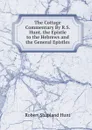 The Cottage Commentary By R.S. Hunt. the Epistle to the Hebrews and the General Epistles - Robert Shapland Hunt