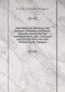 Handbook of Painting. the German, Flemish, and Dutch Schools. Based On the Handbook of Kugler. Enlarged and for the Most Part Re-Written by Dr. Waagen - Franz Theodor Kugler