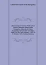 Memorandum Storico Politico Del Conte Clemente Solaro Della Margarita: Ministro E Primo Segretario Di Stato Per Gli Affari Esteri Del Re Carlo Alberto . 1835 Al 9 Ottobre 1847 (Italian Edition) - Clemente Solaro Della Margarita