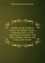 Libellus De Re Herbaria Novus: By William Turner, Originally Pub. in 1538, Reprinted in Facsimile, with Notes, Modern Names, and a Life of the Author - Benjamin Daydon Jackson