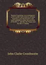 Modern hagiology: an examination of the nature and tendency of some legendary and devotional works lately published under the sanction of the Rev. J. . the Rev. Dr. Pusey, and the Rev. F. Oakley - John Clarke Crosthwaite