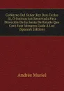 Gobierno Del Senor Rey Don Carlos Iii, O Instruccion Reservada Para Direccion De La Junta De Estado Que Creo Este Monarca Dada A Luz (Spanish Edition) - Andrés Muriel