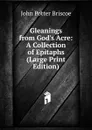 Gleanings from God.s Acre: A Collection of Epitaphs (Large Print Edition) - John Potter Briscoe