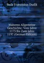 Mahrens Allgemeine Geschichte: Vom Jahre 1173 Bis Zum Jahre 1197 (German Edition) - Beda Franziskus Dudík