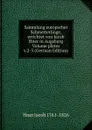 Sammlung europscher Schmetterlinge, errichtet von Jacob Hner in Augsburg Volume plates v.2-3 (German Edition) - Hner Jacob 1761-1826