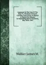 Argument In The Case Of The State Vs. The Bank Of South Carolina: Scire Facias To Repeal A Charter For Misuser In Suspending Specie Payments, May Term, 1843 - Walker James M.