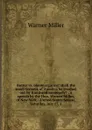 Butter vs. oleomargarine: shall the small farmers of America be crushed out by fraud and monopoly. : a speech by the Hon. Warner Miller, of New York, . United States Senate, Saturday, July 17, 1 - Warner Miller