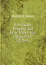 Five Little Peppers and How They Grew (Large Print Edition) - Margaret Sidney