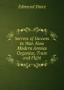 Secrets of Success in War. How Modern Armies Organise, Train and Fight. - Edmund Dane