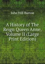 A History of The Reign Queen Anne, Volume II (Large Print Edition) - John Hill Burton