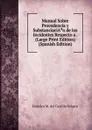 Manual Sobre Procedencia y SubstanciaciA.n de los Incidentes Respecto a . (Large Print Edition) (Spanish Edition) - Federico M. del Castillo Velasco