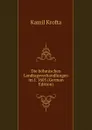 Die bohmischen Landtagsverhandlungen im J. 1605 (German Edition) - Kamil Krofta