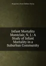 Infant Mortality Montclair, N. J.: A Study of Infant Mortality in a Suburban Community - Margaretta A. States Children's Bureau