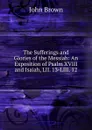 The Sufferings and Glories of the Messiah: An Exposition of Psalm XVIII and Isaiah, LII. 13-LIII. 12 - John Brown