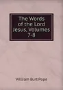 The Words of the Lord Jesus, Volumes 7-8 - William Burt Pope