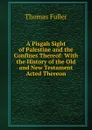 A Pisgah Sight of Palestine and the Confines Thereof: With the History of the Old and New Testament Acted Thereon - Fuller Thomas