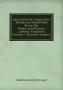 Geschichte Der Englischen Dichtkunst Nebst Einer Skizze Der Wissenschaftlichen Literatur England.s, Volume 1 (German Edition) - Stephan Gätschenberger