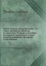 Suidae Lexicon, Graece Et Latine: Ad Fidem Optimorum Librorum Exactum Post Thomam Gaisfordum Recensuit Et Annotatione Critica Instruxit Godofredus Bernhardy (Latin Edition) - Thomas Gaisford