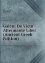 Galeni De Victu Attenuante Liber (Ancient Greek Edition) - Galen